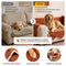 Waterproof Plush Velvet Contrast Wavy Edge Couch Cover