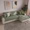Waterproof Antimicrobial Simple Chenille Fabric Anti-scratch  Sectional Couch Cover