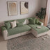 Waterproof Antimicrobial Simple Chenille Fabric Anti-scratch  Sectional Couch Cover