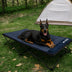 Foldable Elevated Dog Bed With Waterproof Mat-Urban Roaming