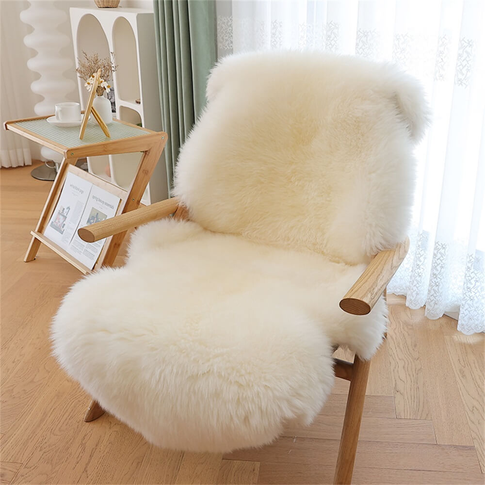 Housse de chaise et de canapé luxueuse en fausse fourrure adaptée aux animaux de compagnie - Confort ultime pour vous et vos animaux de compagnie