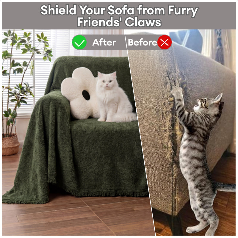Soft Plush Water-resistant Multi-Purpose Furniture Protection