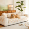 Color-Block Plaid Chenille Anti-Scratch Non-Slip Couch Cover