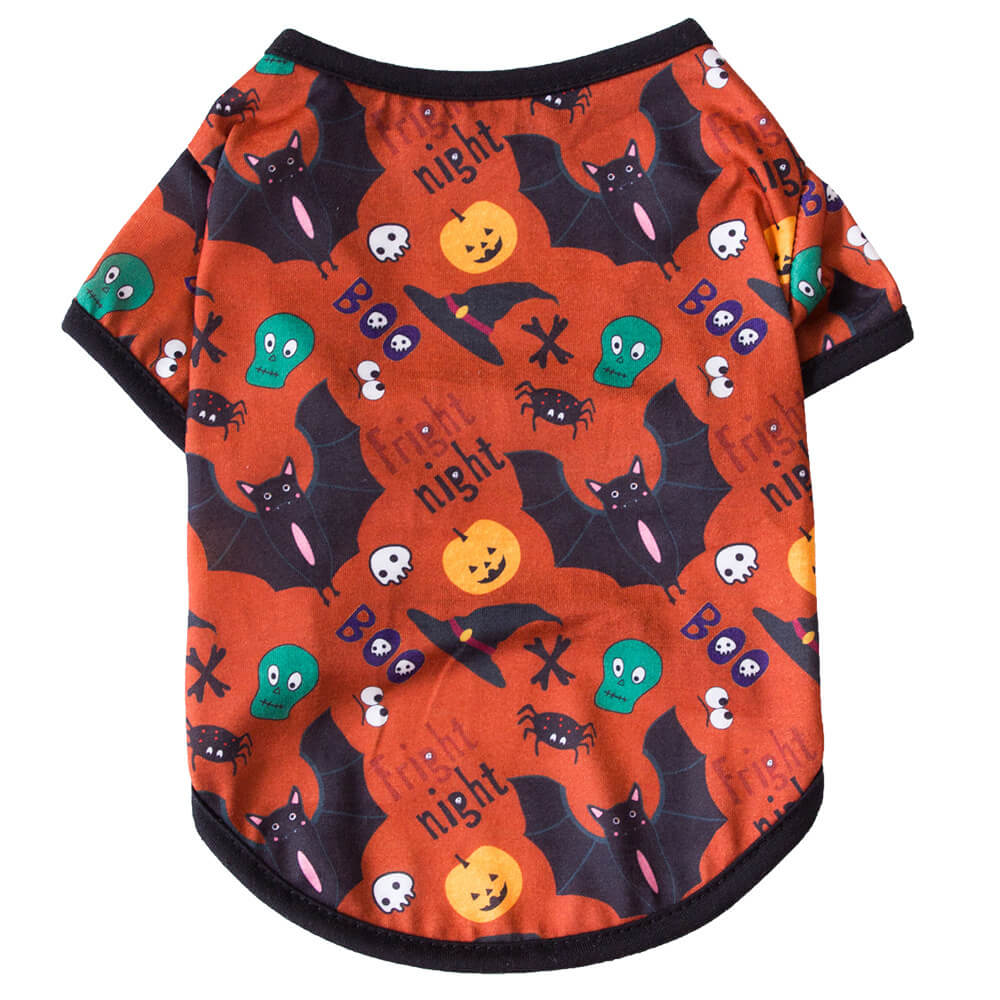 Halloween Series of New Printed Pet Clothes