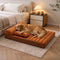Large Waterproof Orthopedic Bolster Dog Sofa Bed - LuxeNest