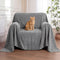 Soft and Waterproof Scratch-Resistant Non-Linting Throw Armchair Cover