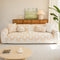 Color-Block Plaid Chenille Anti-Scratch Non-Slip Couch Cover