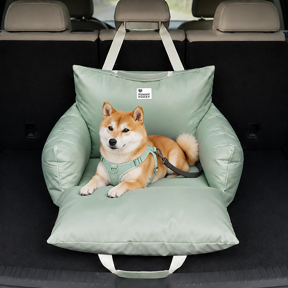 Lit de siège d'auto pour chien imperméable - Première classe