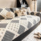 Thick Waffle-Textured Plush Non-Slip Couch Cover
