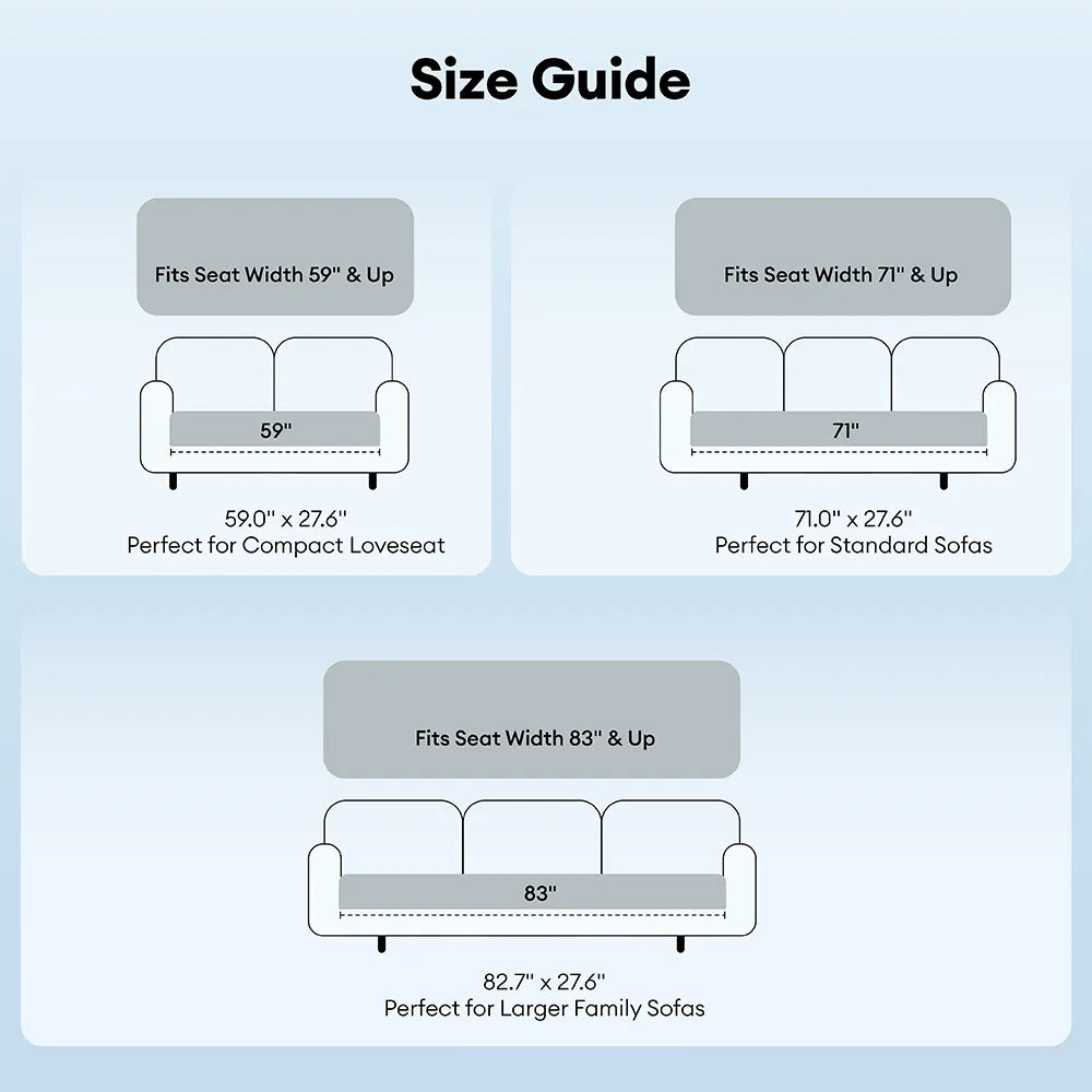 Cooling Non-Slip Couch Cover - Chill Nest