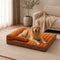Large Waterproof Orthopedic Bolster Dog Sofa Bed - LuxeNest