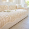 Modern Textured Striped Chenille Non-Slip Couch Cover