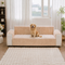 One-Piece Waterproof Pet-Friendly Ribbed Plush Recliner Couch Cover- Cozy Nest