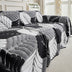 Pet-Friendly Thickened Soft Plush Leaf-Patterned Sofa Throw Couch Cover