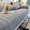 Soft Plush Velvet Star-Pattern Quilted Non-Slip Couch Cover