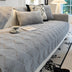 Soft Plush Velvet Star-Pattern Quilted Non-Slip Couch Cover