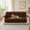 Plush Pet-Friendly Non-Slip One-Piece Sectional Couch Cover Recliner Couch Cover - Strips