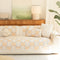 Color-Block Plaid Chenille Anti-Scratch Non-Slip Couch Cover
