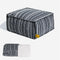 Sustainable Storage Pouf Ottoman & Dog Bed - Funnyfuzzy SnugNest