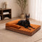 Large Waterproof Orthopedic Bolster Dog Sofa Bed - LuxeNest