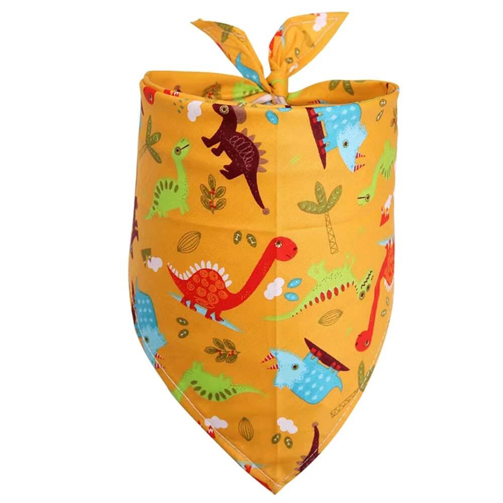 Pet cat and dog accessories fruit style multiple optional triangle bandana bib