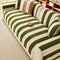 Vintage Striped Chenille Non-Slip Couch Cover