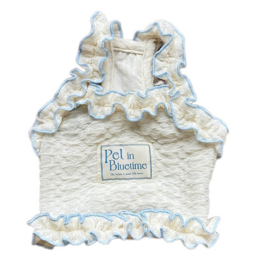 Frilly Ruffle Dog Tank Tops - Soft and Sweet Pet Apparel