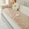 Thick Plush Hexagon-Quilted Pet Mat Non-Slip Couch Cover