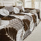 Pet-Friendly Thickened Soft Plush Leaf-Patterned Sofa Throw Couch Cover