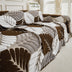 Pet-Friendly Thickened Soft Plush Leaf-Patterned Sofa Throw Couch Cover
