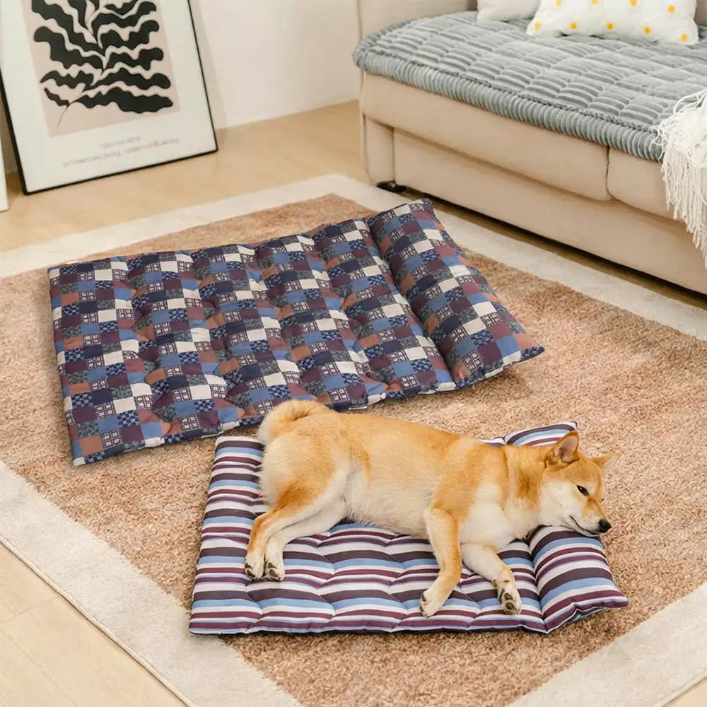 All-Season Breathable Double-Sided Neck Support Pillow Dog Bed