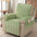 All-Season Scratch-Resistant Non-Slip Recliner Couch Cover with Elastic Straps