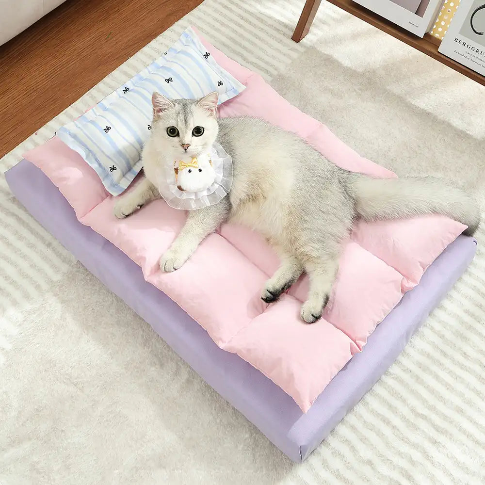 All In One Multi-Functional Water-Repellent Comfort Dog Bed With Pillow