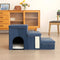 Arthritis-Friendly Multifunctional Foldable Non-Slip Dog Stairs with Storage and Condo