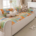 Artistic Line Quilted Comfortable Sofa Protection Non-Slip Couch Cover