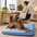 Extra Large Cooling Washable Rectangle Orthopedic Dog Bed - Home Office