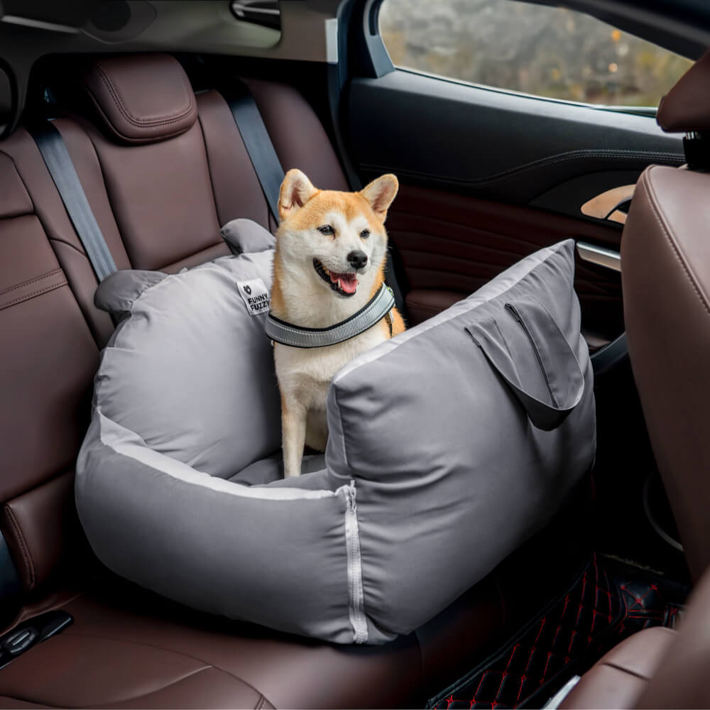 Oreilles d'ours lit de sécurité pour voiture pour animaux de compagnie lit  de siège de voiture pour chien
