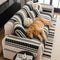 Bohemian Chenille Scratch-Resistant Durable Furniture Protection Couch Cover