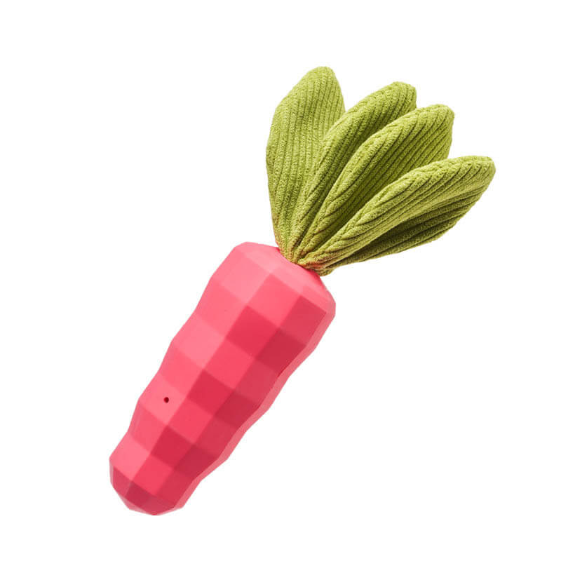 Carrot Squeaky Toy Durable Dog Chew Toy