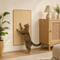 Faux Sisal Cat Scratcher Mat Sofa Protector with Velcro Tape