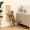 Faux Sisal Cat Scratcher Mat Sofa Protector with Velcro Tape