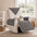 Simple Modern Jacquard High-Weight Non-Slip Chenille Recliner Slipcover