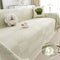 Checkered Skin-Friendly Cooling Ice Silk Sofa Decor Protective Couch Cover