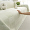 Checkered Skin-Friendly Cooling Ice Silk Sofa Decor Protective Couch Cover