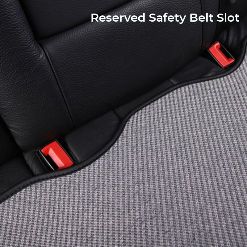 Chenille Anti-scratch Breathable Seat Protective Front Car Seat Cover Full Set