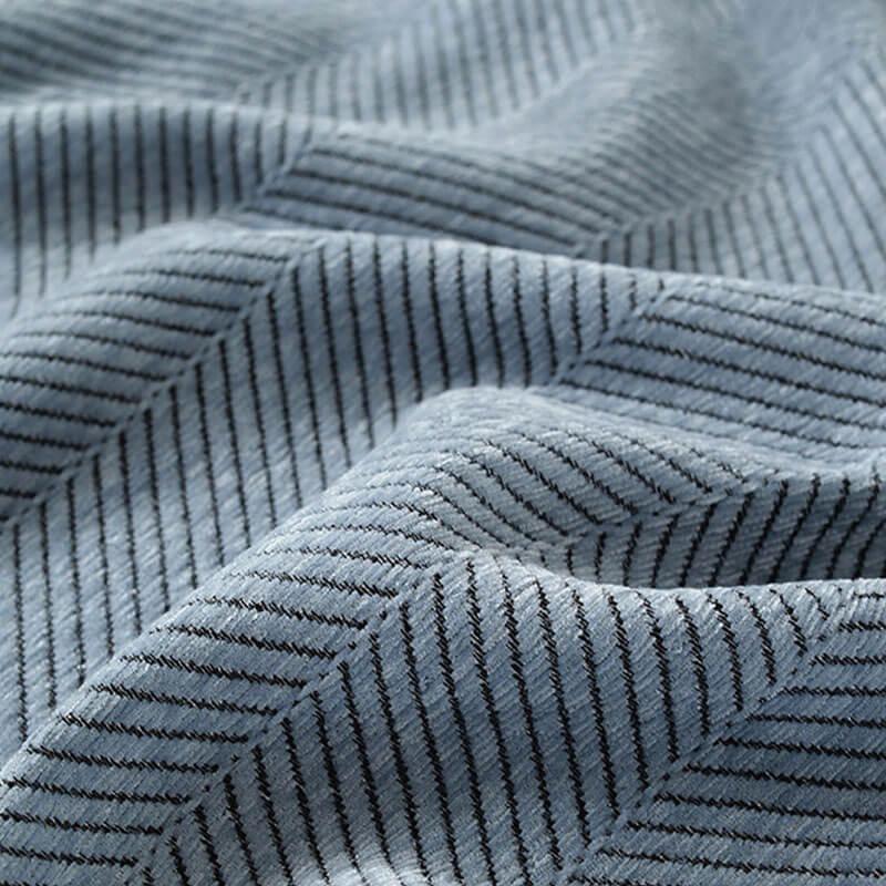Cobertor de chenille com borla em espinha de peixe para sofá