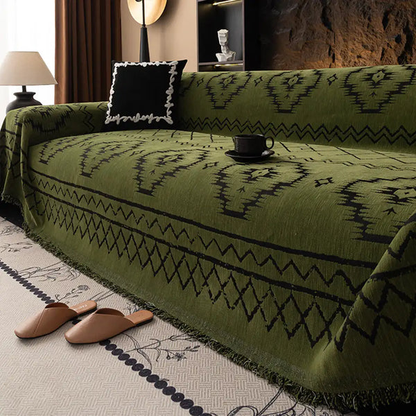 Chenille Retro Durable Scratch-resistant Sofa Protection Couch Cover