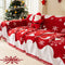 Christmas Decoration Chenille Wear-Resistant Sofa Blanket Couch Cover