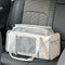 Classic Diamond Pattern Portable Large-Capacity Expandable Pet Carrier Bag - Travel Nest