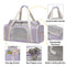 Classic Diamond Pattern Portable Large-Capacity Expandable Pet Carrier Bag - Travel Nest